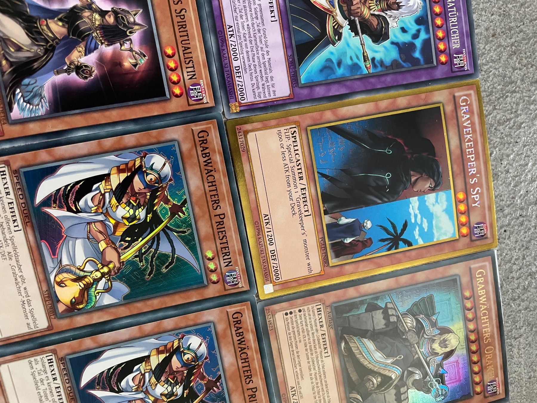 Yugioh Carte collezionabili: YuGiOh Grabwächter Deck | 60 Karten – Nuovo (secondo la descrizione) da Altstätten SG venduto da ChangeMaker 5