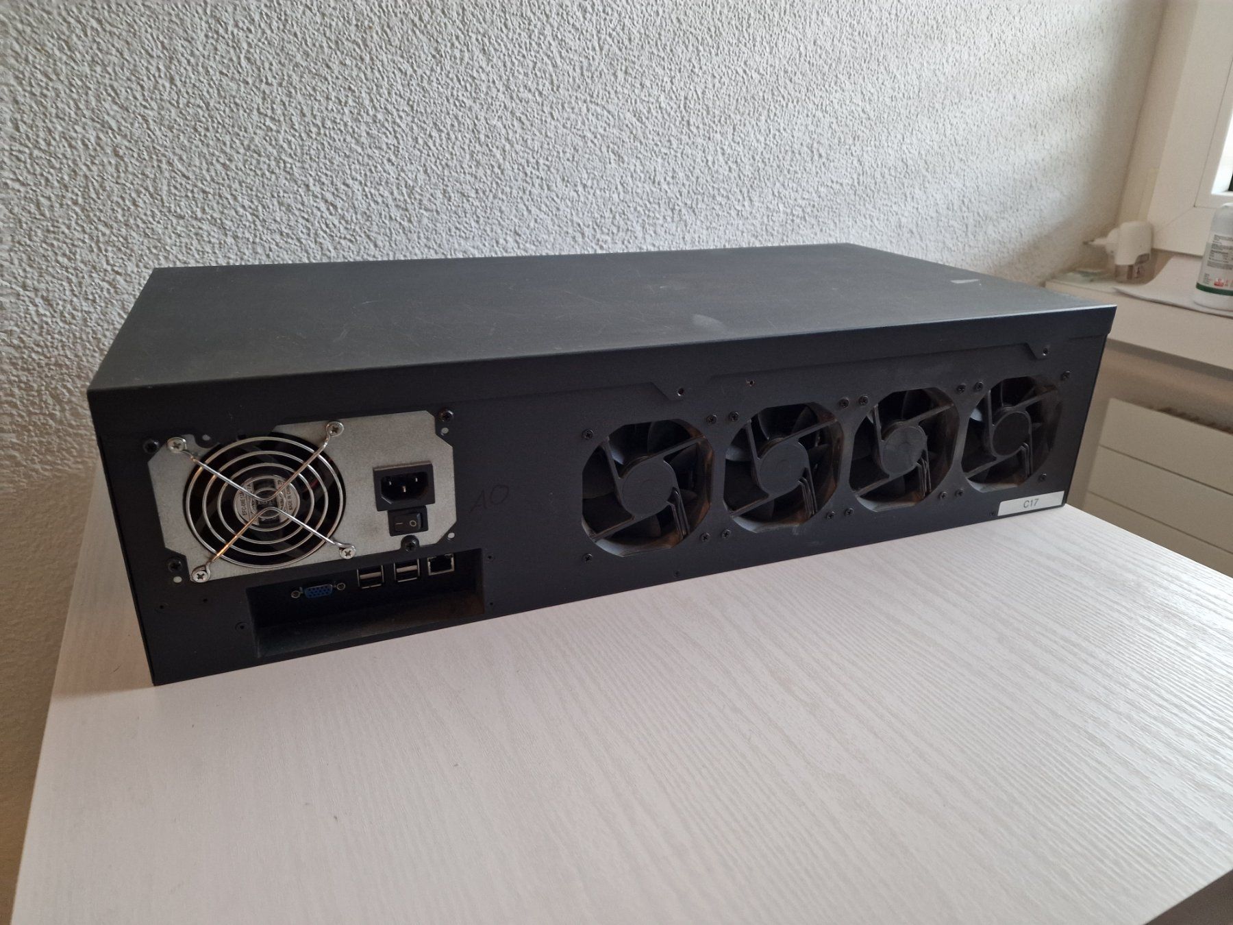Coin Miner: Mining Rig Komplettset mit 7x RX 570 GPUs – Gebraucht aus Menznau von CS1.6 1