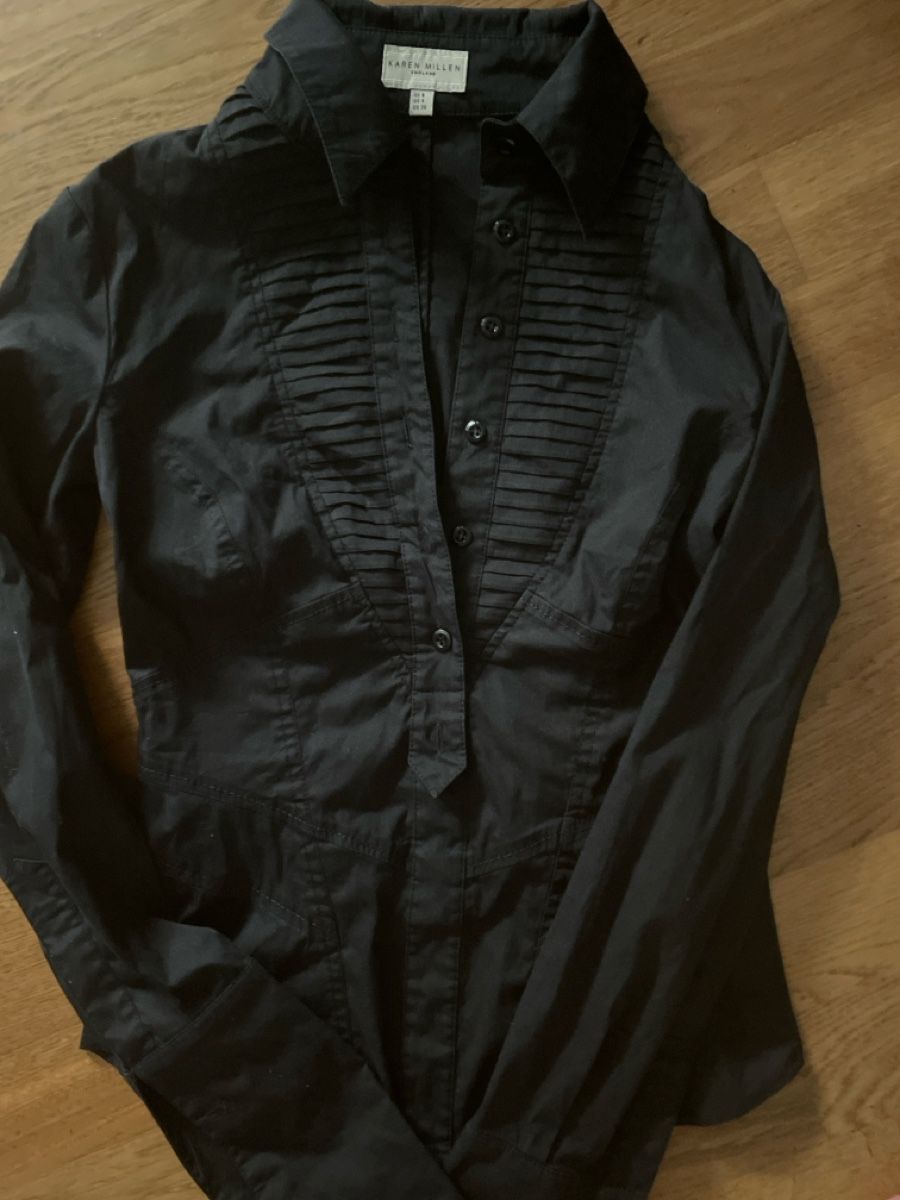 Camicette: Karen Millen Hemd Bluse schwarz Gr.36 – Nuovo (secondo la descrizione) da Baar venduto da Vili7 2