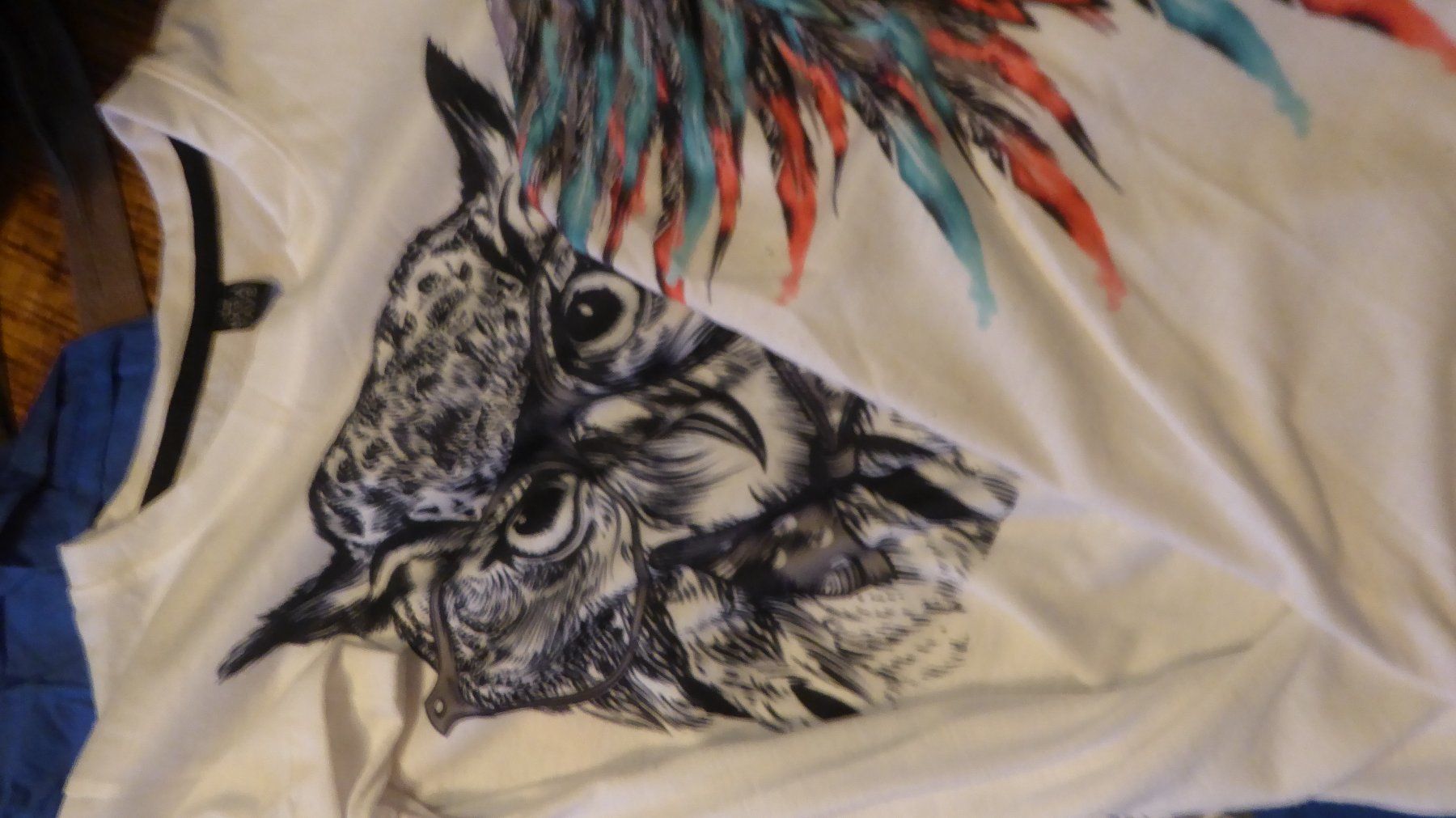 Lotti di vestiti: 4 schöne Tshirt EULEN MOTIV Gr S – Usato da Sargans venduto da Benziner 7