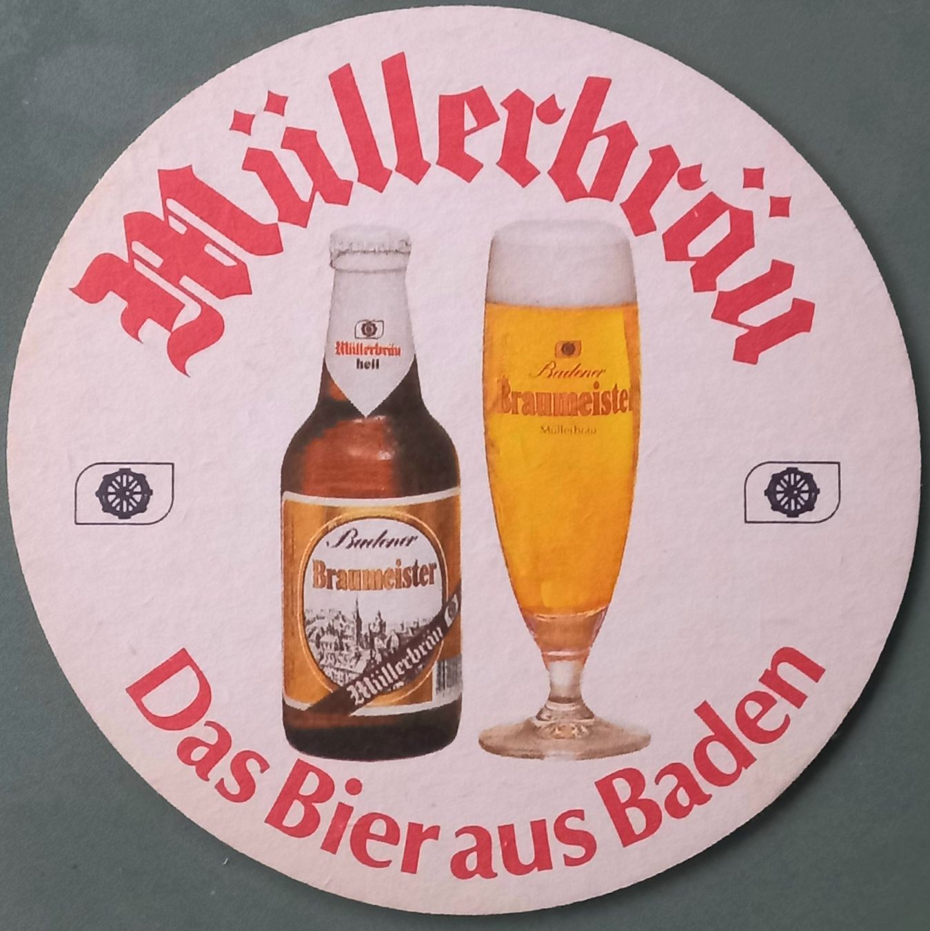 Sottobicchieri: Bierdeckel - Müllerbräu Baden - CH – Usato da Niederuzwil venduto da lubimaja