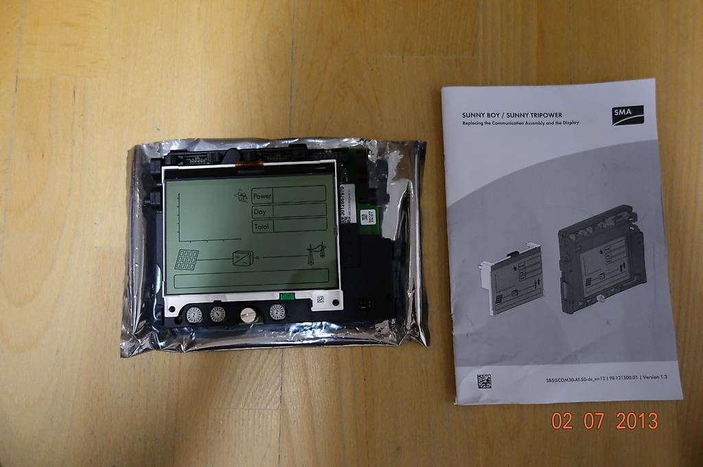 Wechselrichter: Display SMA Sunny Tripower – Gebraucht aus Hinwil von Sinclar1