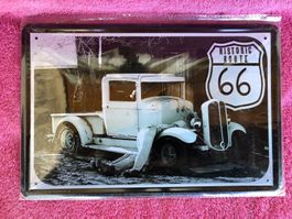 Route 66 historic hot rod rat pick up