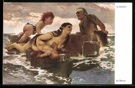 Künstler Arnold Böcklin: Im Meere, Nix