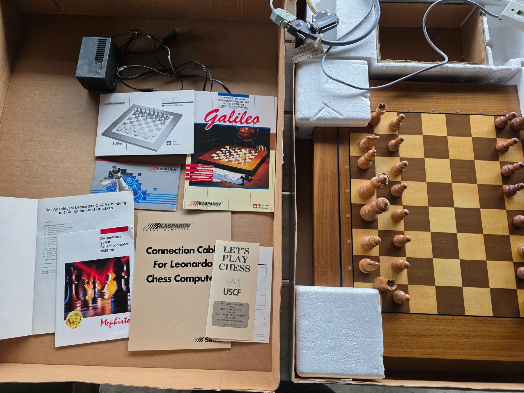 Saitek Giochi: Schach Computer Galileo Kasparov – Usato da Walterswil BE venduto da Lonitti 9