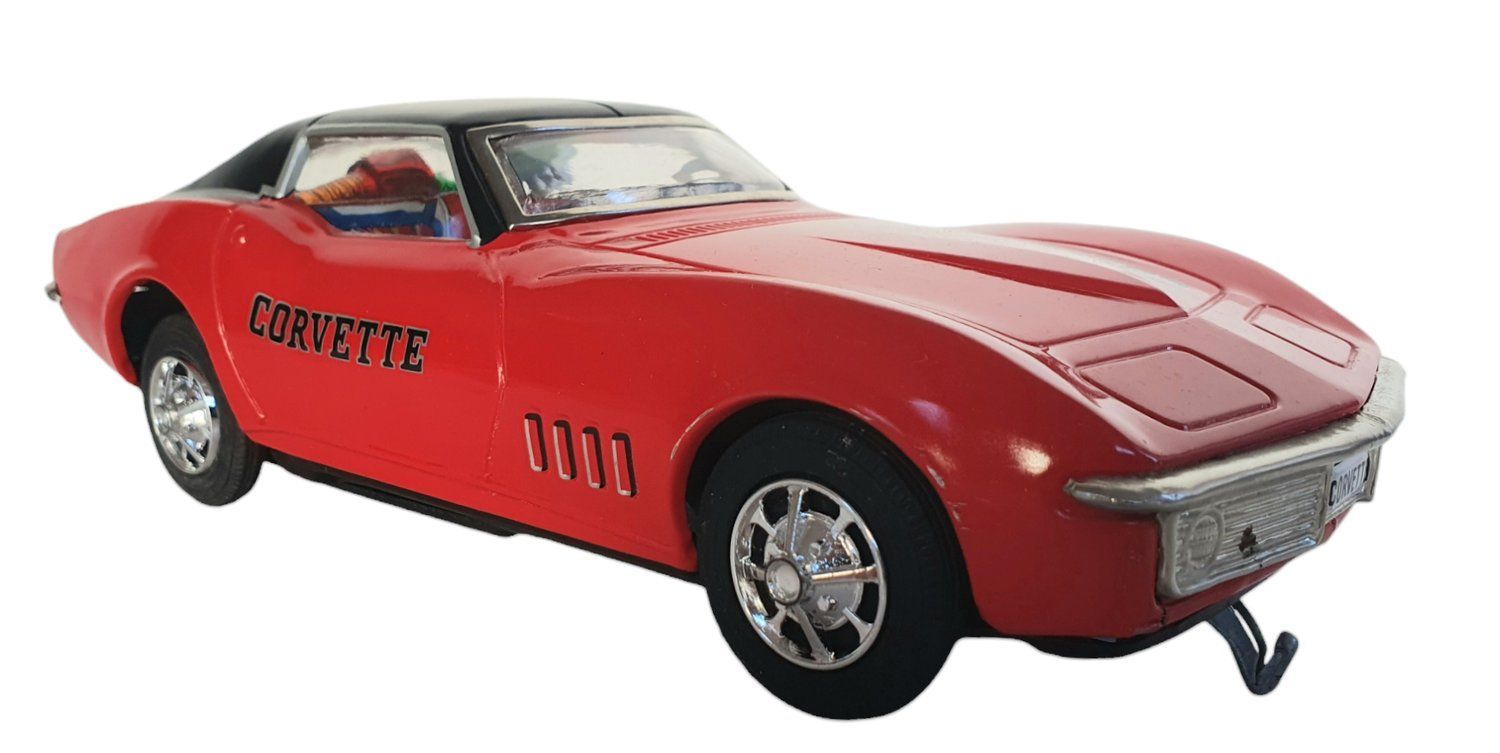 Giocattoli: alter Blechspielzeug Chevrolette Corvette OVP – Usato da Rickenbach b. Wil venduto da klassikmarkt.ch 4