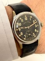 REVUE THOMEN SPORT GERMAN Military Black  Vintage Watch