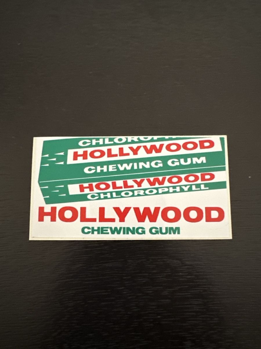 Sticker: Hollywood chewing gum Aufkleber – Usato da Frauenfeld venduto da Jose_luis