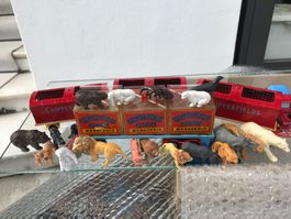 Corgi Mayor Chipperfield's Animals Zirkuswagen, Tiere +Zaun