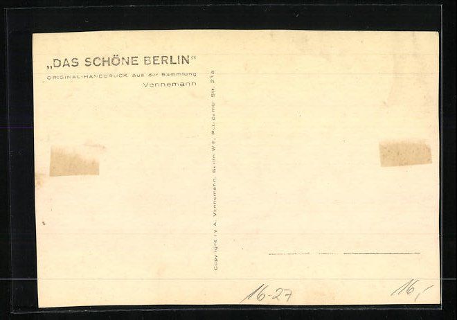 Cartoline postali: Foto-AK  DAS SCHÖNE BERLIN  Berlin, Lus – Usato da Berlin venduto da bartko-reher 1