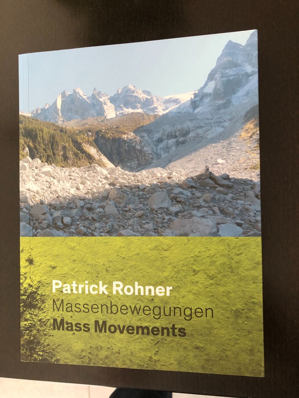 Libri: Patrick Rohner Massenbewegungen Mass Movements – Usato da Pfäffikon ZH venduto da Waltoversand