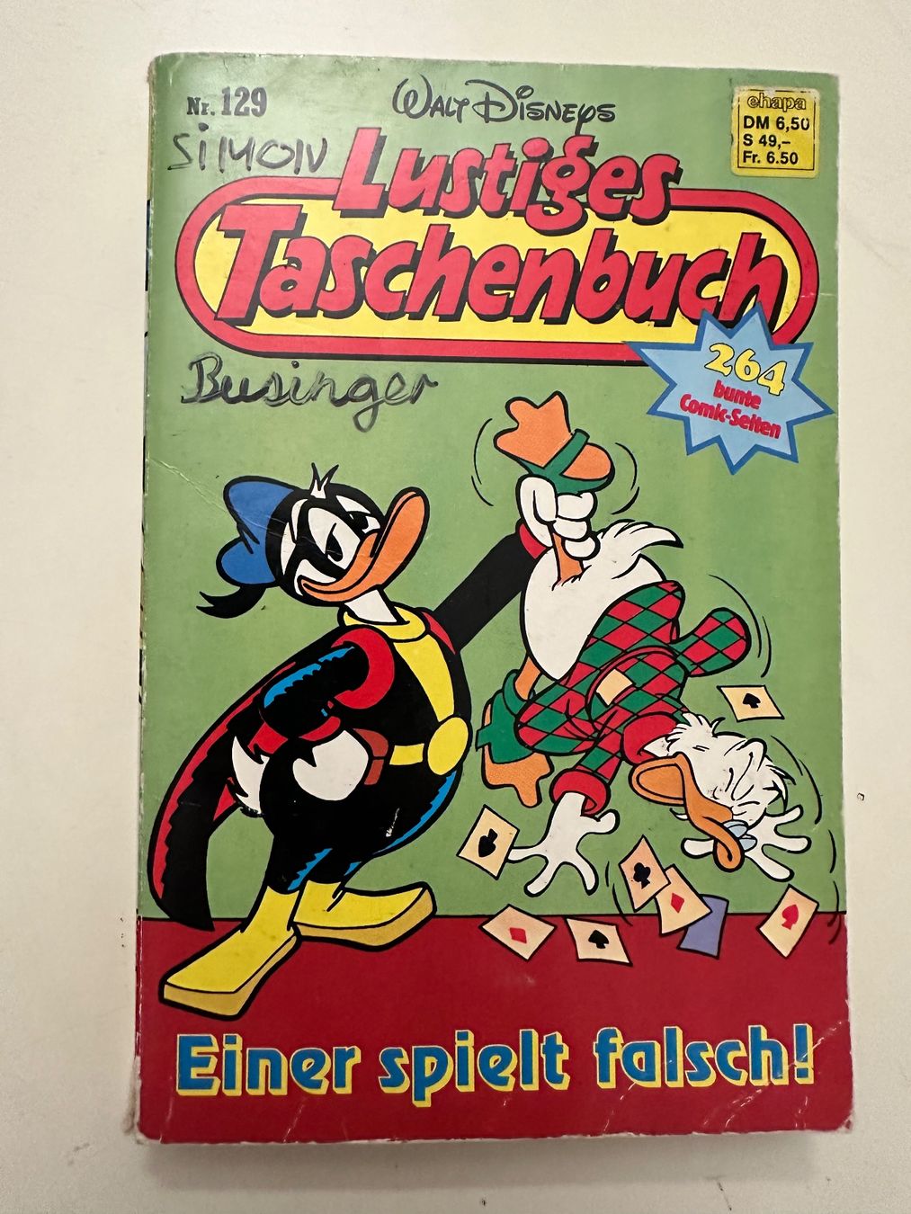 Fumetti: LTB LUSTIGES TASCHENBUCH 129 – Usato da Münsingen venduto da Ganjam