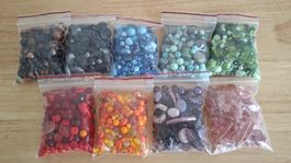 Diverse Glasperlen 1160g
