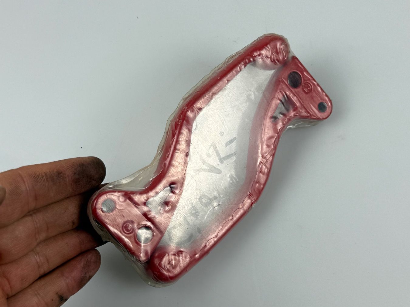 Piaggio Ciclomotori: Bremshebel Piaggio Ciao rot NOS – Nuovo e nell'imballaggio originale da Hallau venduto da mofaplus 1