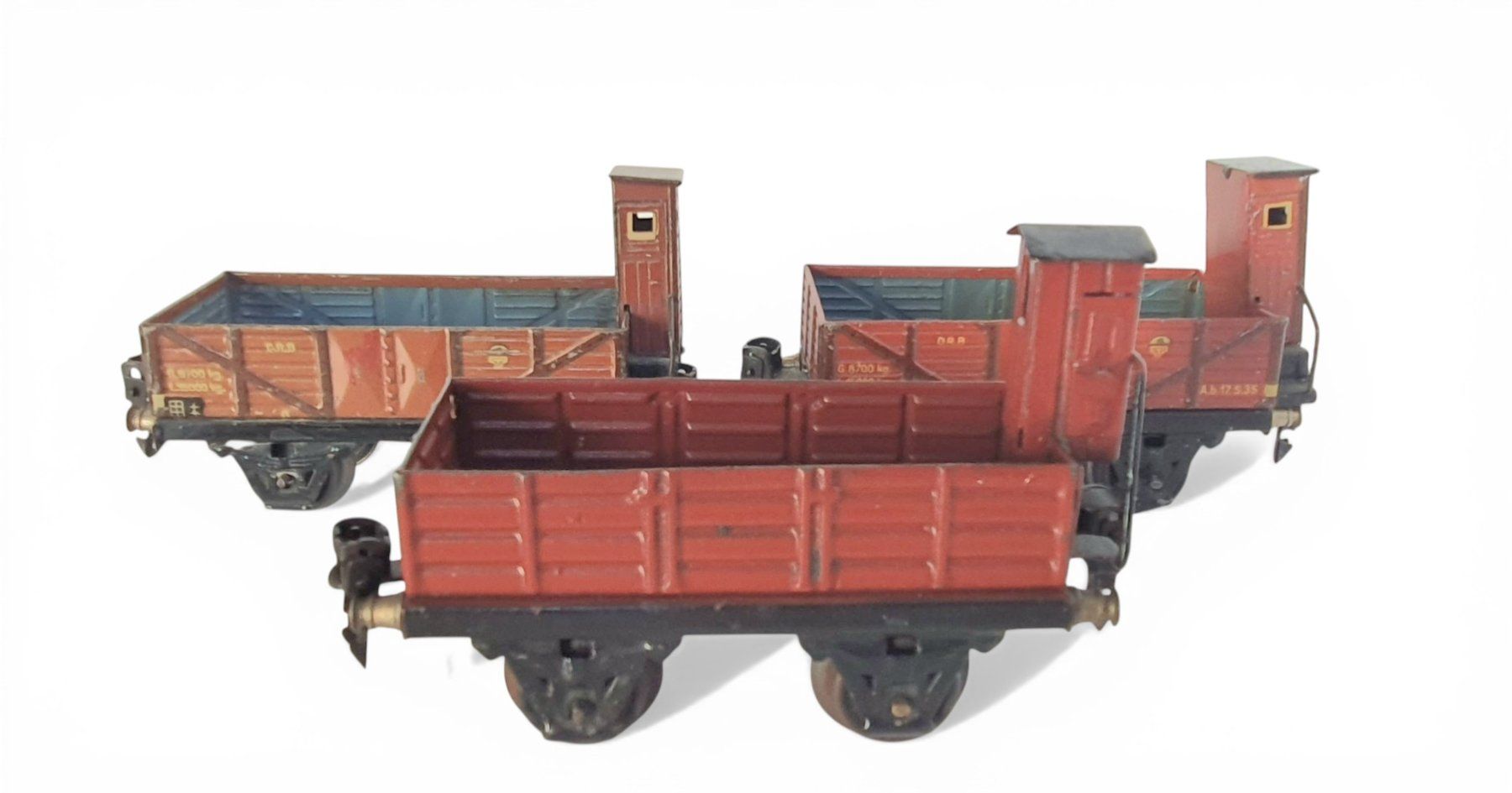 Märklin Modellini di ferrovie: 10 Märklin Spur 0 Güterwagen – Usato da Flawil venduto da JaguarXJSHE 3