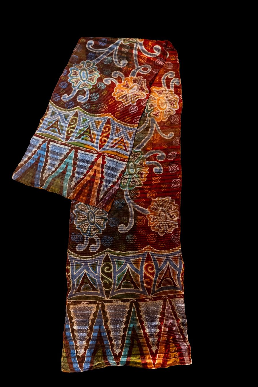 Tessuti: Batik Tulis auf strukturierter Seide – Nuovo (secondo la descrizione) da Romanshorn venduto da ras_b6lp 5