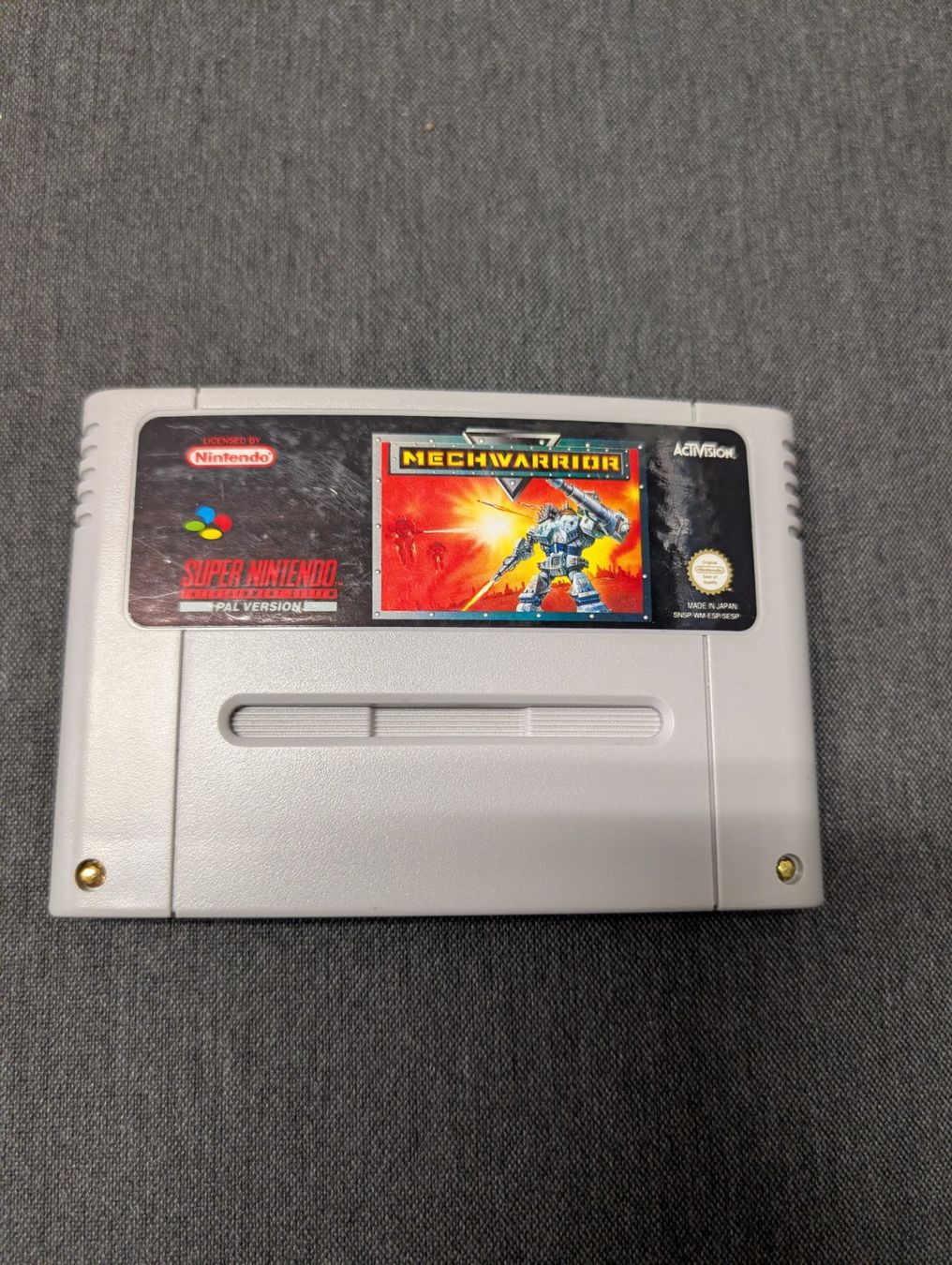 Giochi: Mechwarrior Super Nintendo – Usato da Giubiasco venduto da Ticinerd
