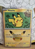 🇫🇷 - Pikachu 34/128 - (12/30) - Pokémon 30 ans