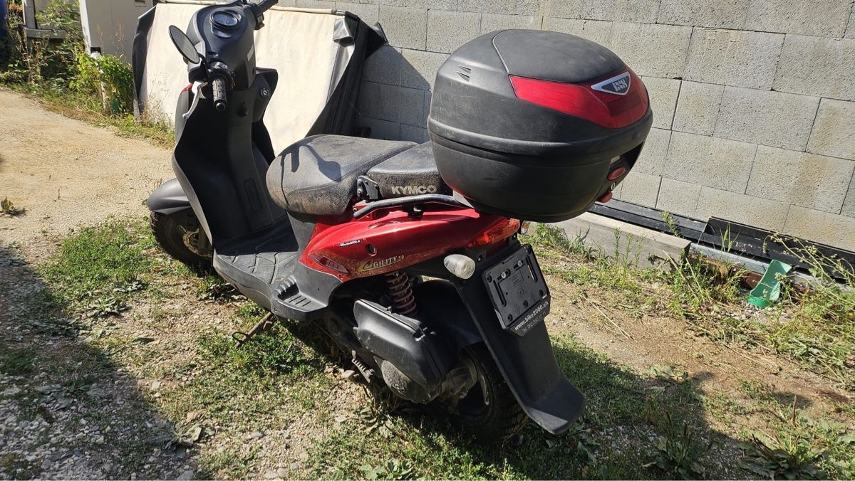 Kymco Strasse: Kymco agility 50 – Defekt aus Niederbuchsiten von scania1992 3