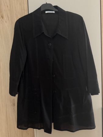 Veste noire d'été Christine Laure, Taille 44, Trés chic!