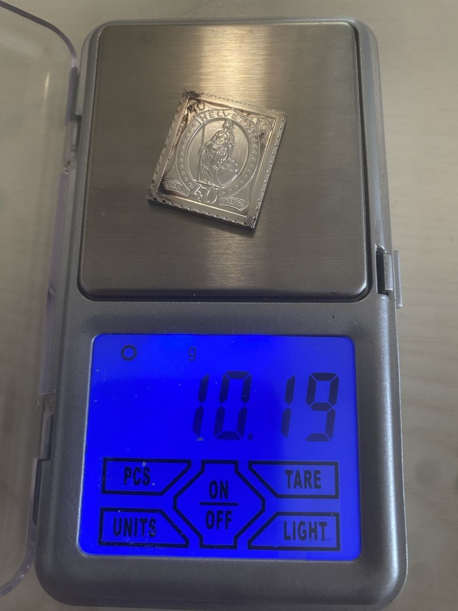 Metalli preziosi: 10 Gramm Silber 999 Briefmarke – Nuovo (secondo la descrizione) da Muralto venduto da Alex1912 2