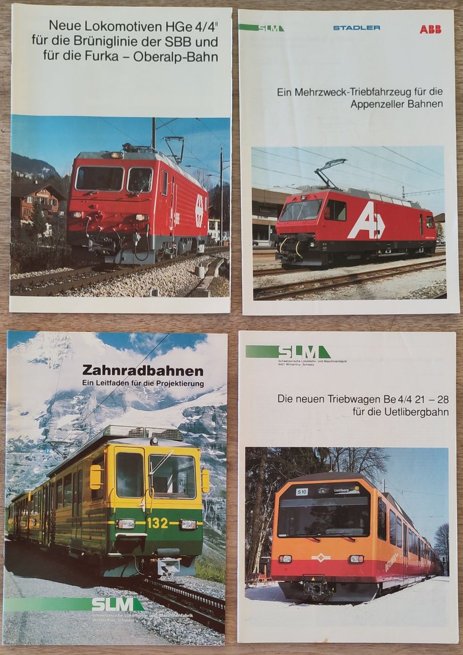 Documenti: Druckerzeugnisse Eisenbahn, Lokomotiven – Usato da Gerzensee venduto da Martin_99