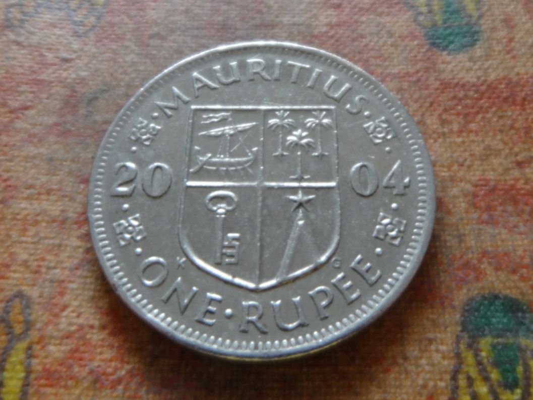 Tutti le monete: MAURICE  Mauritius  1  Rupee  2004  (P) – Usato da Romanel-sur-Lausanne venduto da Swift13