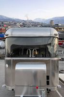 Imbiss/Food Truck/AERO-NY4-4m/Premium Edelstahl-Foodtrailer