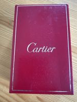 Briquet Cartier plaqué or avec coffret état d'usage