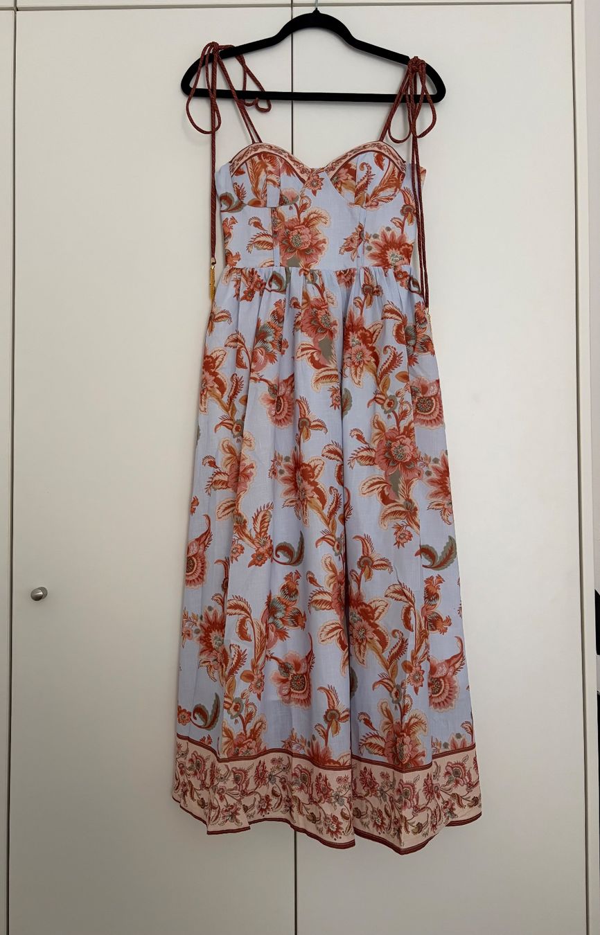 Vestiti: Bustier Summer Floral Midi Dress – Nuovo (secondo la descrizione) da St.Josefen venduto da lop_lh8d