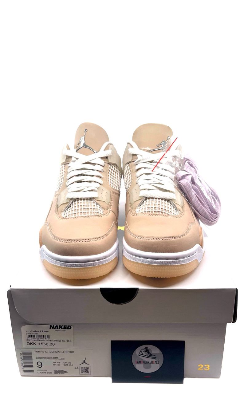 Jordan Herrenschuhe: Jordan 4 Retro Shimmer Grösse EU 40.5 – Neu und originalverpackt aus Küsnacht ZH von SamSneakerSale 3