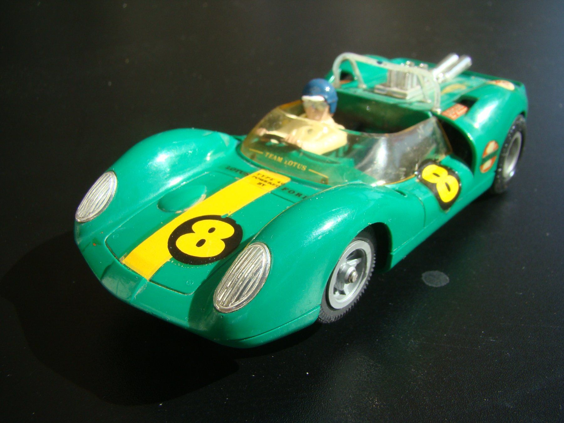 Lotus Modellini d'auto: Fleischmann Ford Lotus Type 49  grün läuft Rennnummer 8 – Usato da Walzenhausen venduto da Vanquish711 1