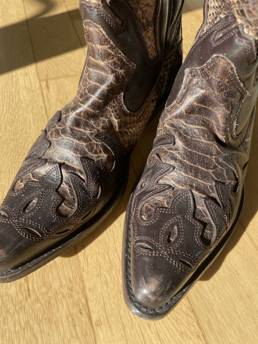 Scarpe da donna: Cowboy Western Boots Gr.40 – Usato da Zürich venduto da Lupini 1