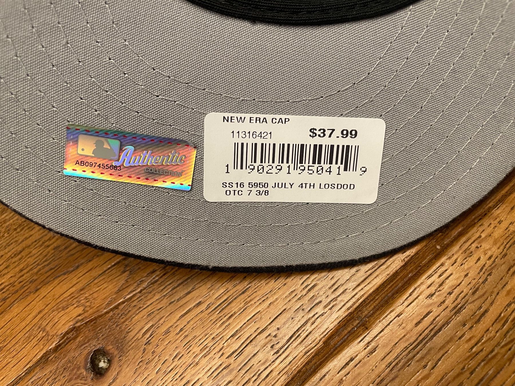 New Era Copricapi, berretti & cappellini: New Era LA Dodgers 4th July Edition – Usato da Dornach venduto da Picasso81 3
