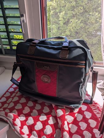 Reisetasche Linova mit Rollen vintage 