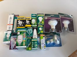 Leuchtmittel Set divers 19Stk