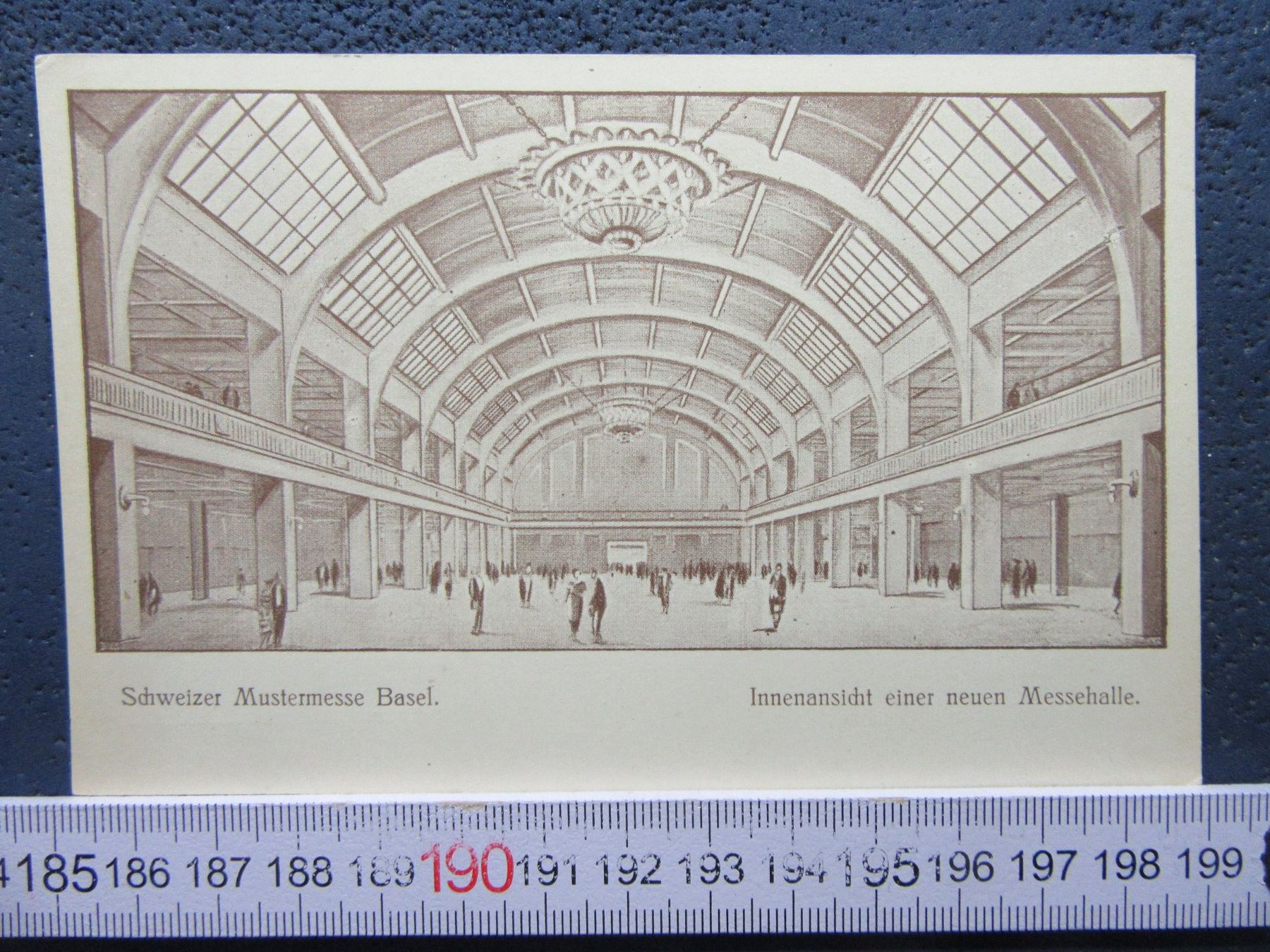 Cartoline postali: SCHWEIZER MUSTERMESSE BASEL NEUE MESSEHALLE AK  BS – Usato da Ettingen venduto da Hausi4711