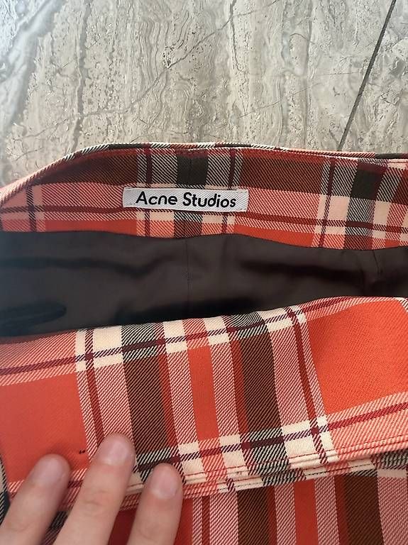Röcke: Acne studio plaid mini skirt size 36 – Gebraucht aus Zürich von Aes_1290 2