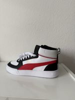 Puma Sneaker High weiss schwarz rot Gr 42.5 Neu