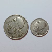 2 Drachmai + 50 Lepta 1926 Griechenland