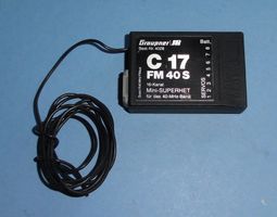 Empfänger Graupner C17, 8-Kanal, FM, 40MHz mit Quarz