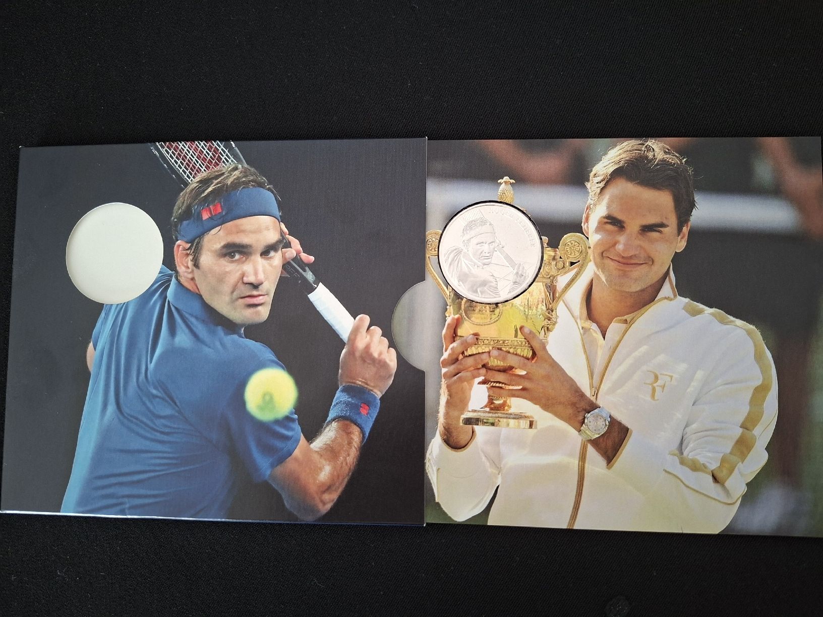 Tutti le monete: FEDERER-20.-Silbermünze im Folder – Nuovo e nell'imballaggio originale da Horw venduto da Benny24 2