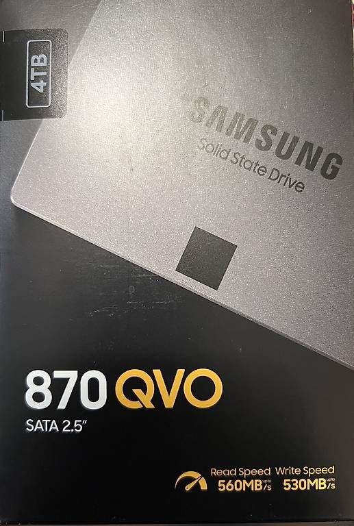 Samsung Schede di memoria: Samsung 870 QVO 4TB – Usato da Basel venduto da zar_792n 1