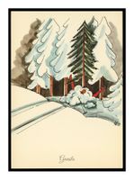 SKI - 1972 "HUMOUR" Chute !