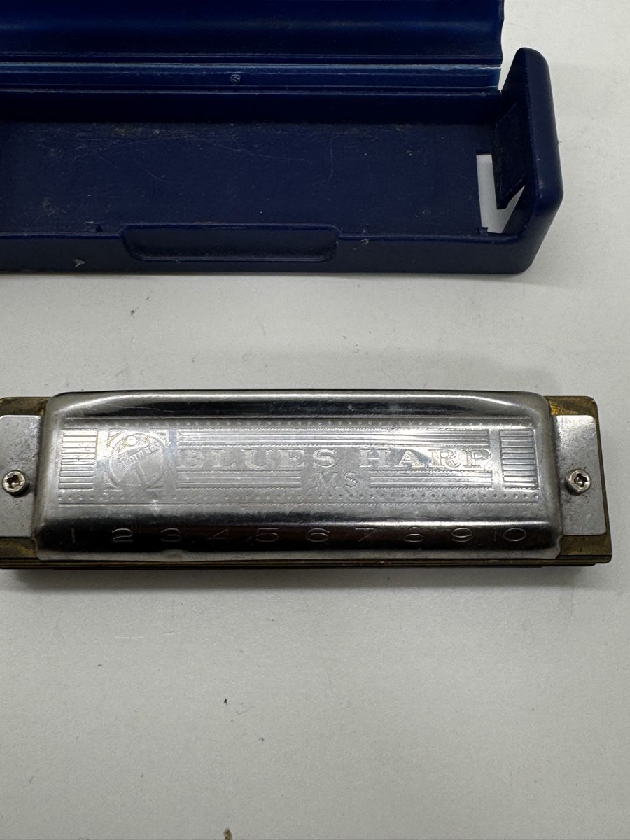 Strumenti musicali: Hohner Blues Harp MS Mundharmonika mit Etui – Usato da Schlieren venduto da Eldi84 3