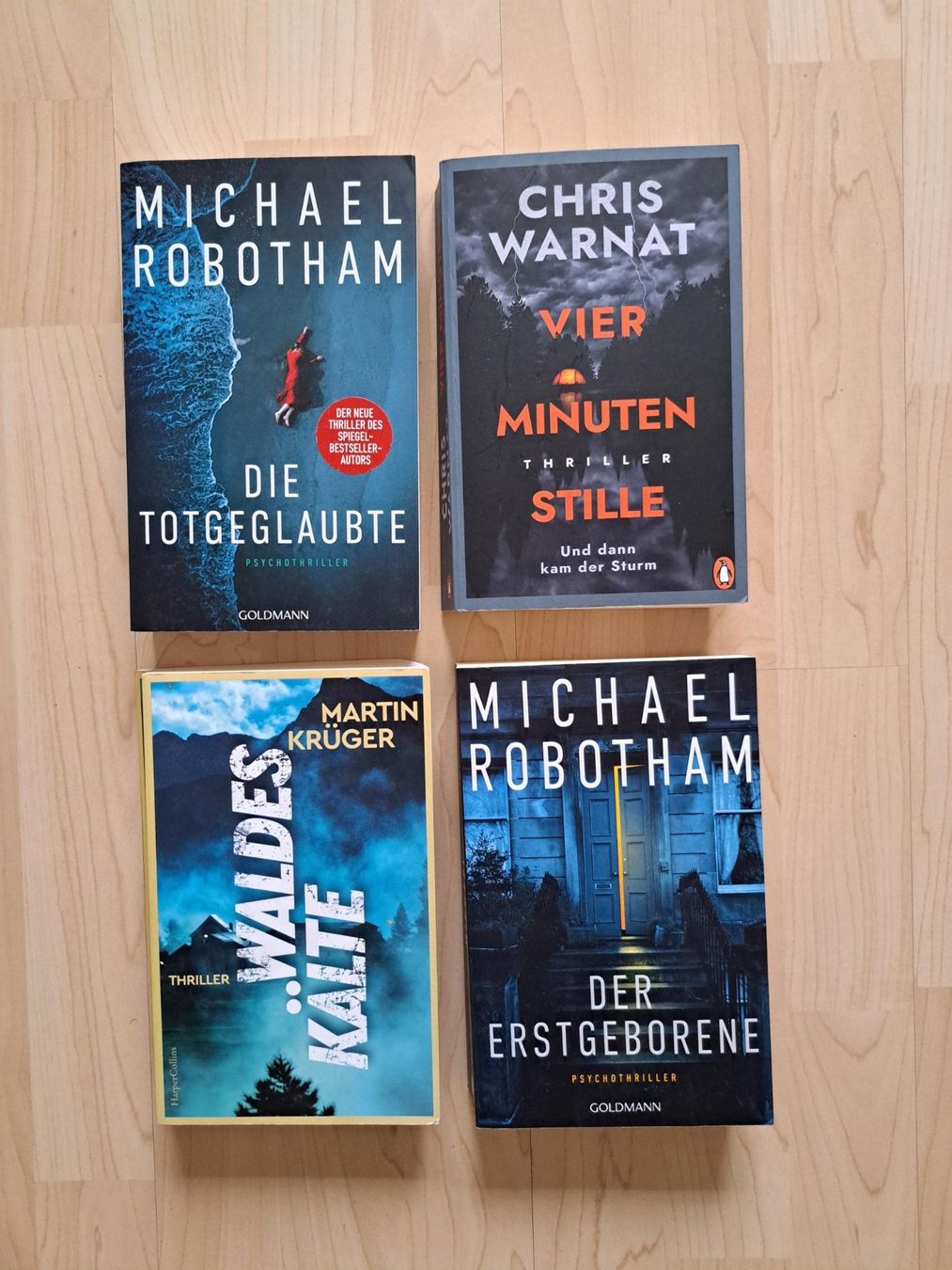Libri: 4x Thriller, Bücherpaket gemischt – Usato da Basel venduto da Patiscat
