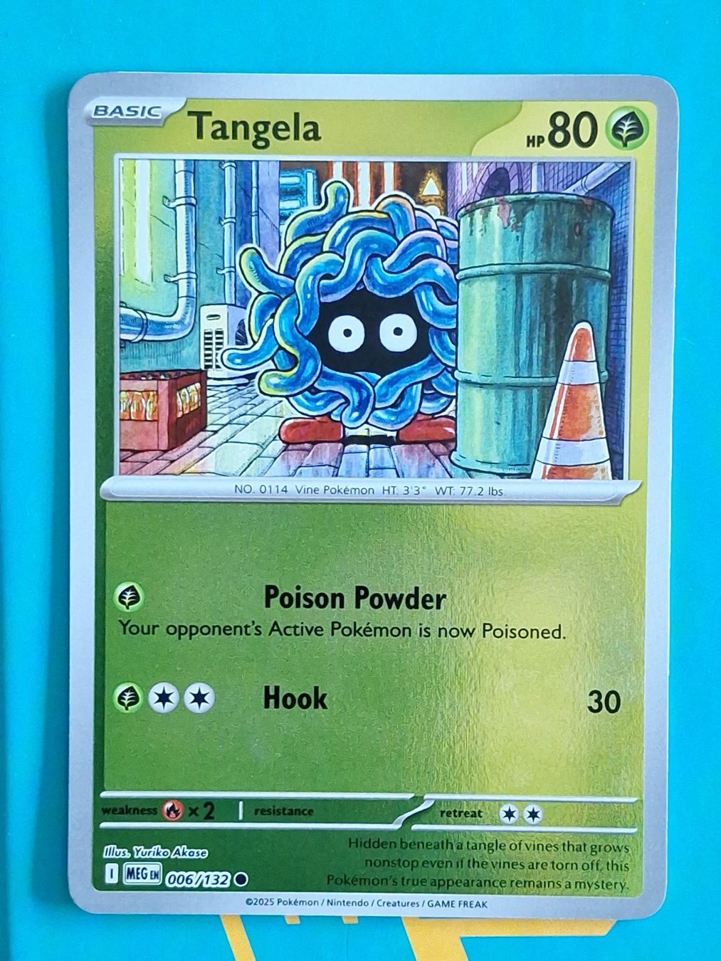 Pokémon Carte collezionabili: Tangela - Reverse Holo Pokemon Mega Evolution #1.8 – Usato da Altstätten SG venduto da GGsGameshop