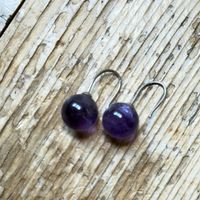 Ohrringe mit Amethyst