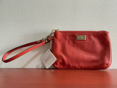 Coach 49799 Handgelenktasche in Vermillion