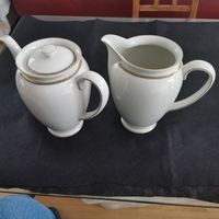 Kaffeekrug Milchkrug Porzellan  Langenthal 1950